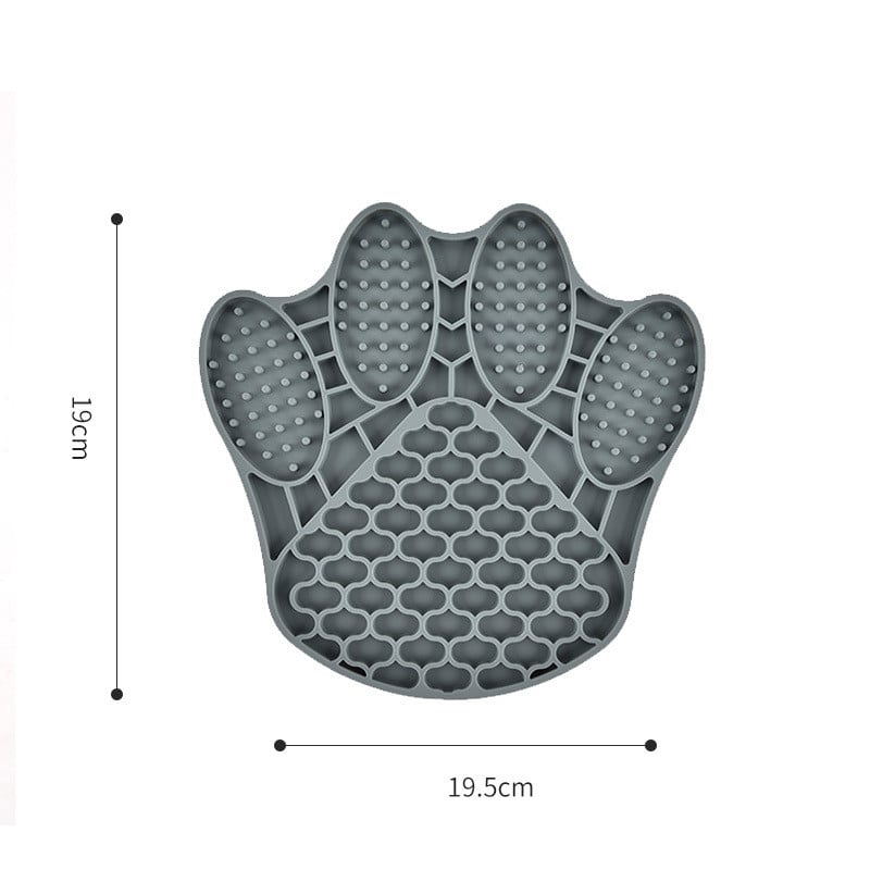 Silicone Dog Licking Mat and Slow Feed Bowl