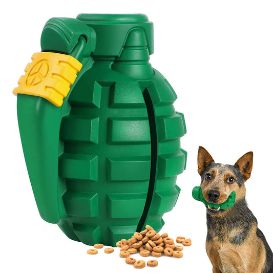 Dog Toys for Aggressive Chewers Indestructible Dog Toys for Large Dogs, Heavy Duty (Green)