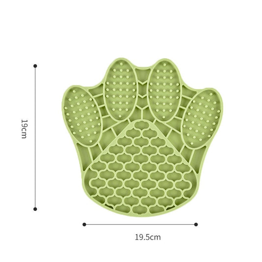 Silicone Dog Licking Mat and Slow Feed Bowl