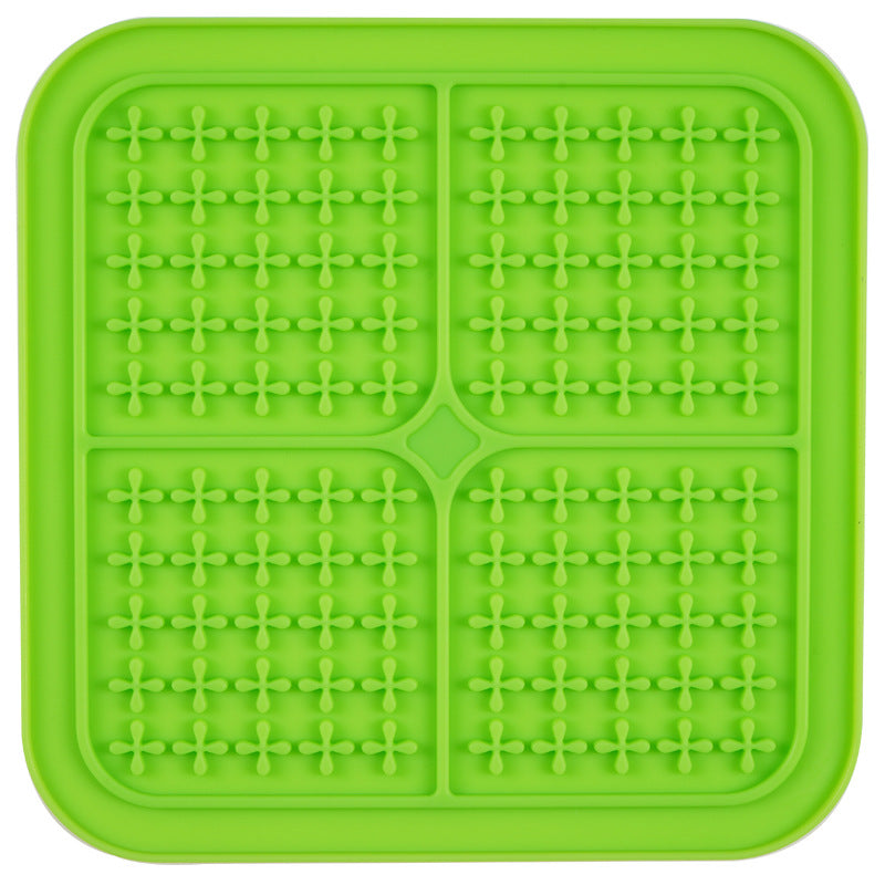 Silicone Pet Feeding Mat for Slow Eating and Licking