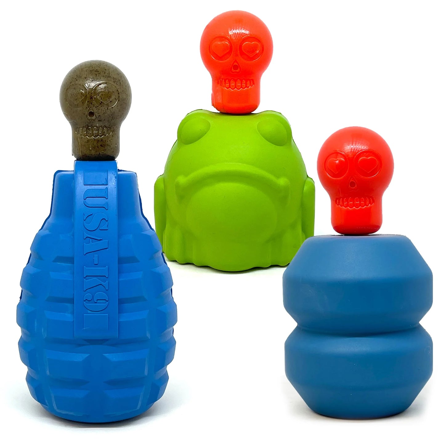 SodaPup Unstoppables Nylon Chew Knuckles 3-Pack