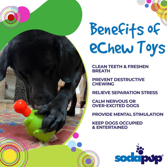 SodaPup Unstoppables Nylon Chew Knuckles 3-Pack