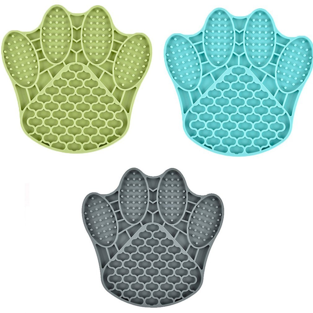 Silicone Dog Licking Mat and Slow Feed Bowl