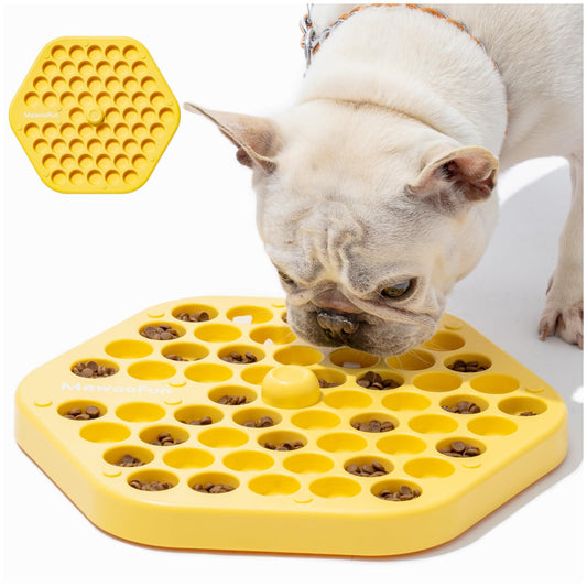 MEWOOFUN Dog Puzzle ToyDog Food Puzzle Feeder Toys for IQ TrainingDog Puzzles for Small/Medium/Large Smart DogsDog Treat Puzzle Toys for Mental Enrichment