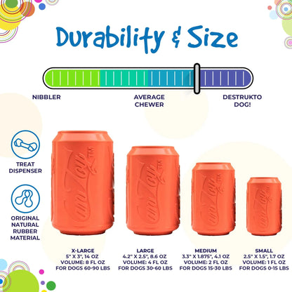 Can Toy Edispenser Rubber Treat Dispenser