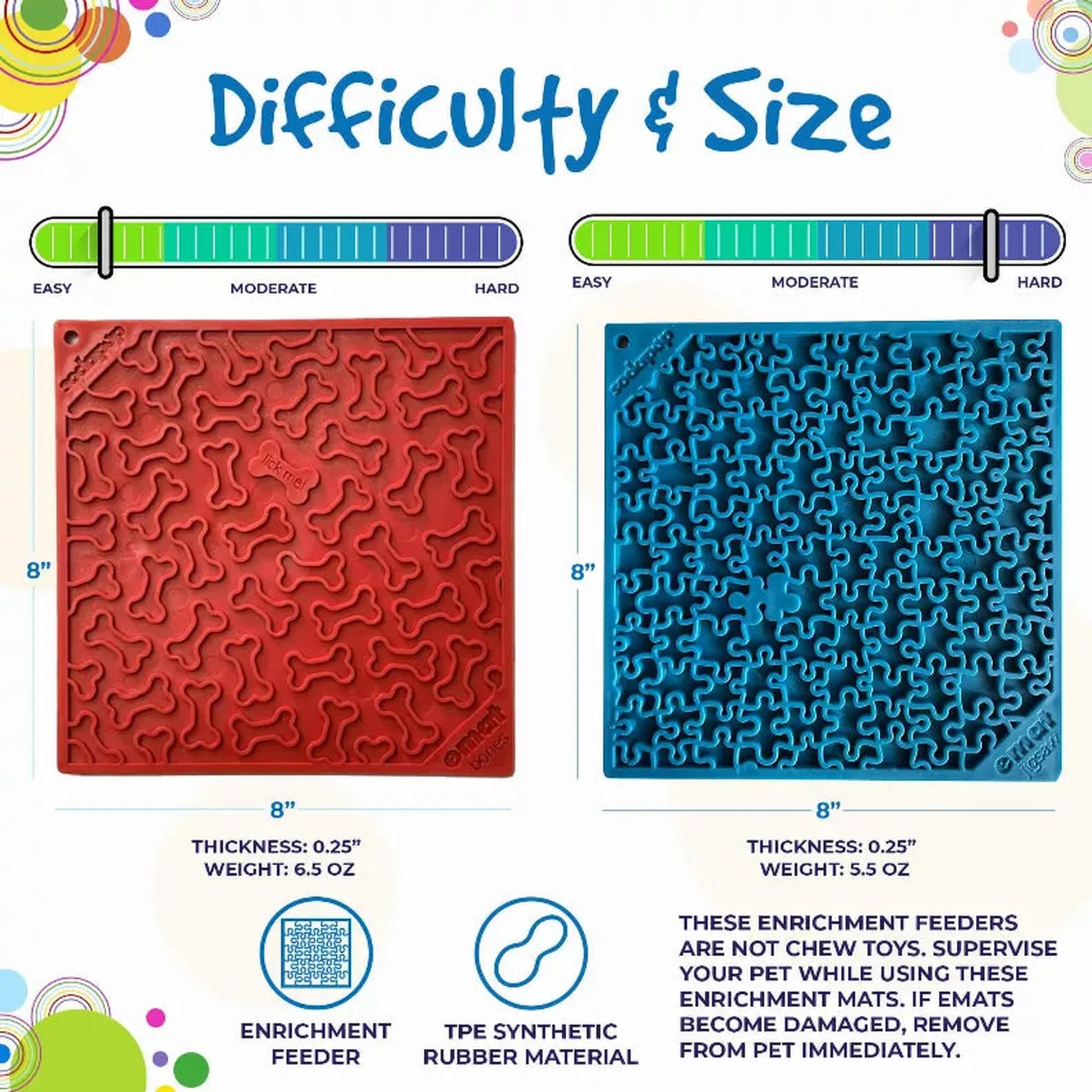 Jigsaw & Bones Lick Mat Bundle
