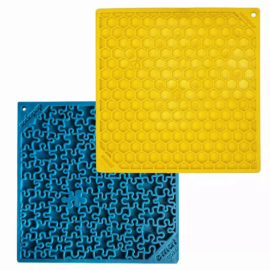 Jigsaw & Honeycomb Lick Mat Bundle
