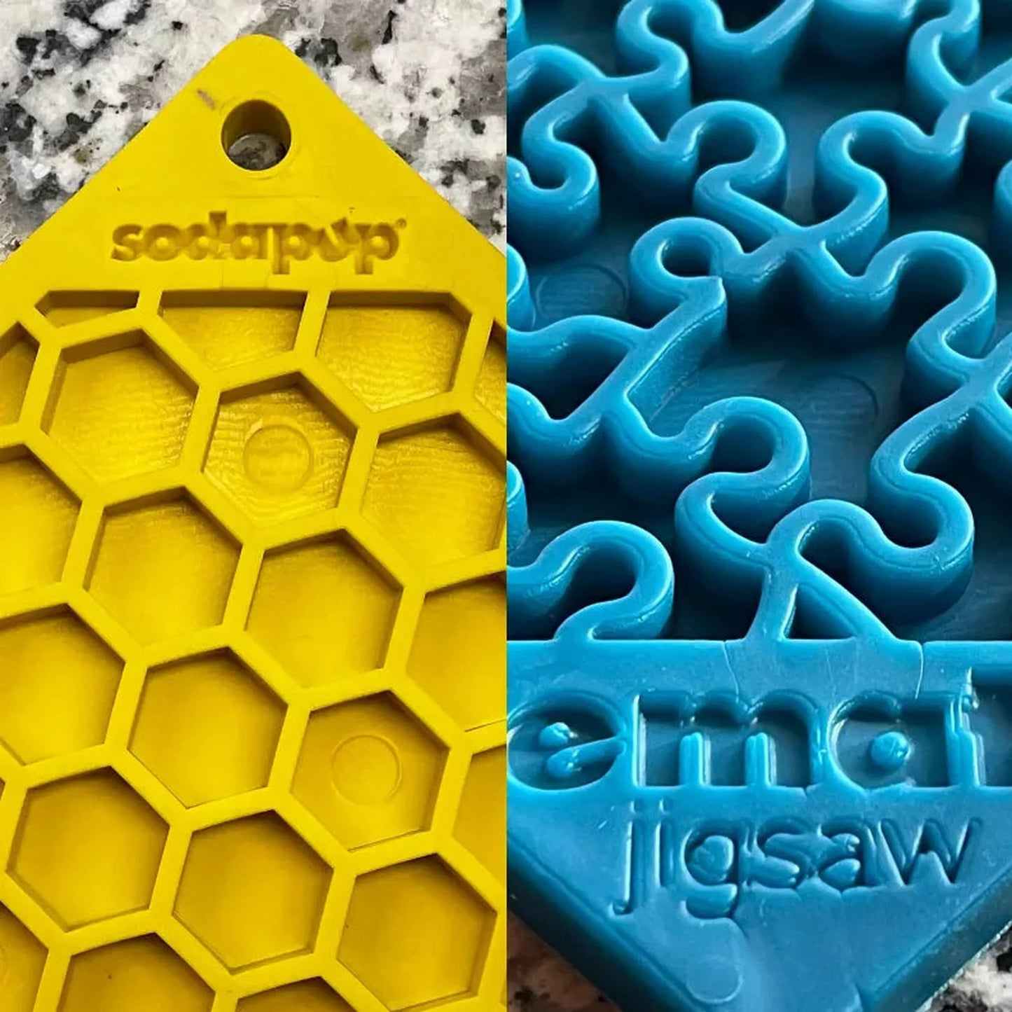 Jigsaw & Honeycomb Lick Mat Bundle