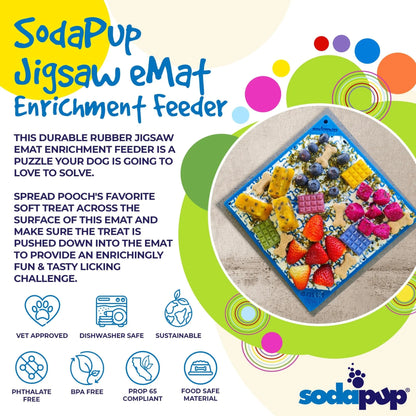 Jigsaw Puzzle Enrichment Lick Mat