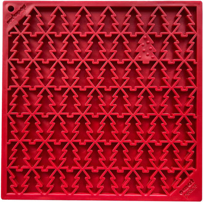 Peace Christmas Tree Enrichment Lick Mat