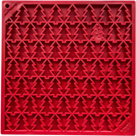 Peace Christmas Tree Enrichment Lick Mat