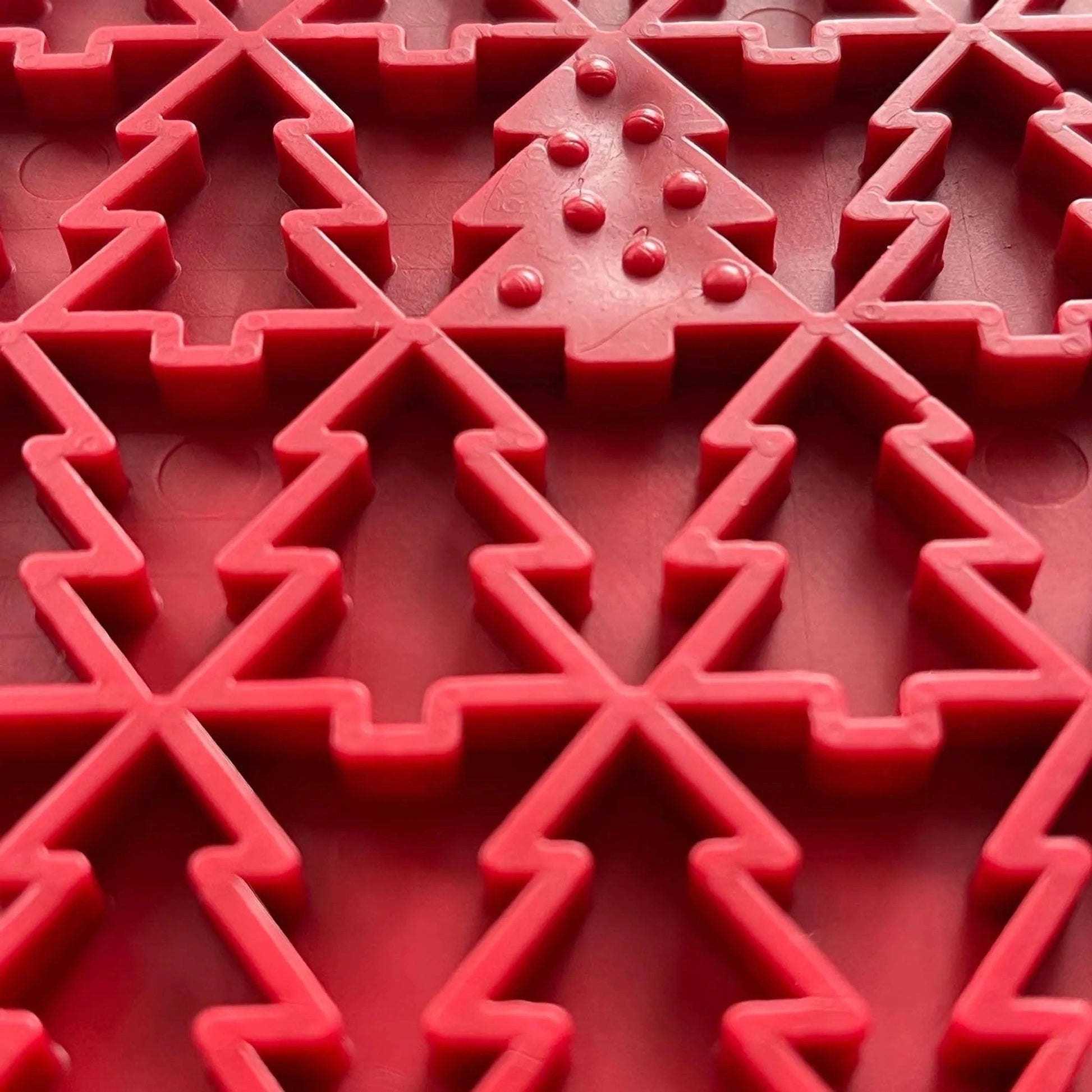Peace Christmas Tree Enrichment Lick Mat