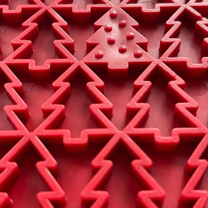 Peace Christmas Tree Enrichment Lick Mat