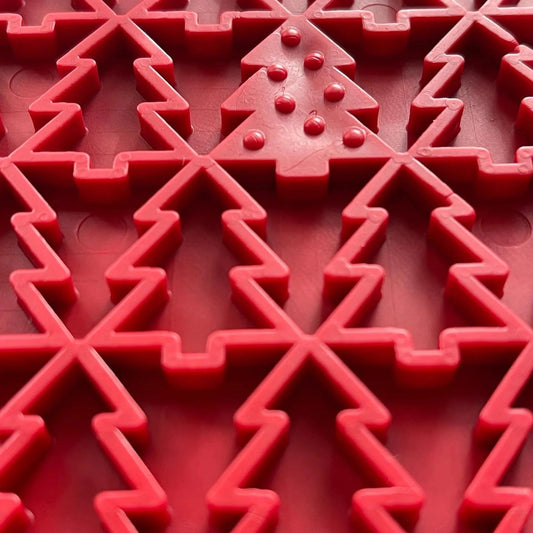 Peace Christmas Tree Enrichment Lick Mat