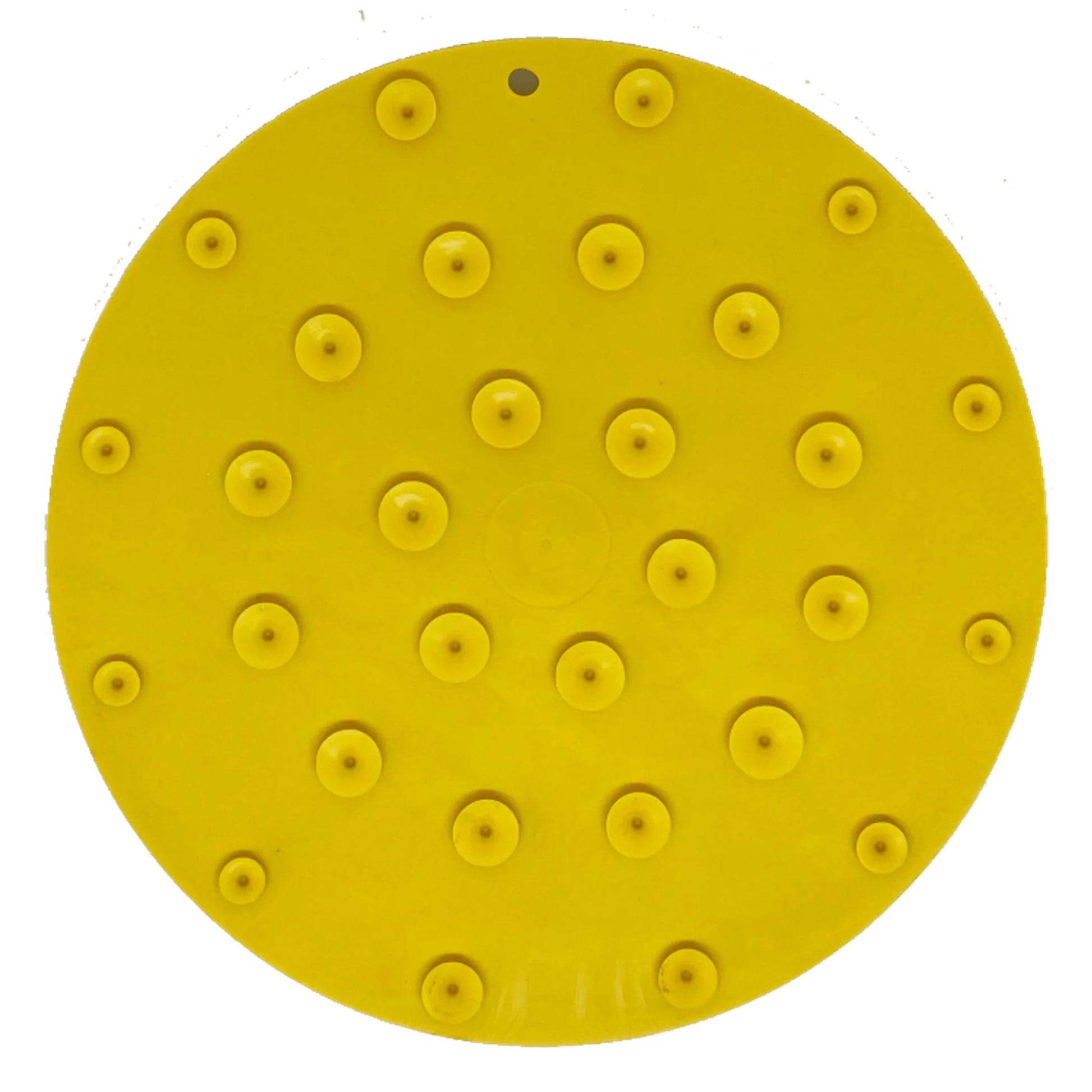 Back of yellow rubber duckies lick mat with suction cups