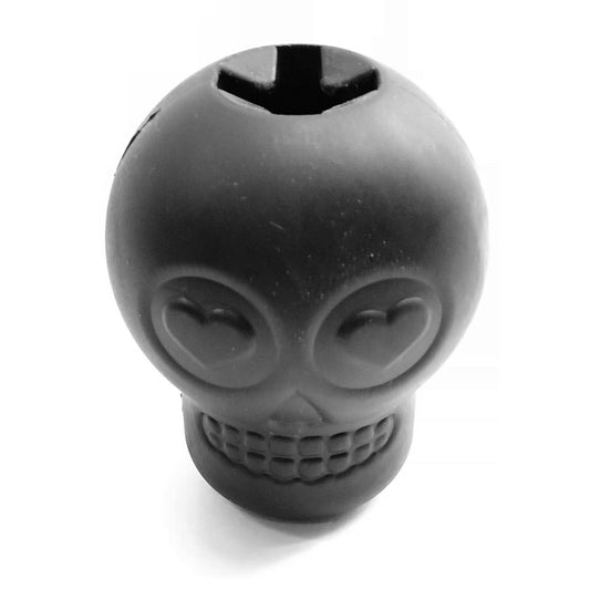 SodaPup Black Magnum Sugar Skull Rubber Chew