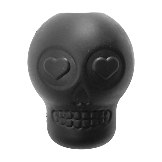 SodaPup Black Magnum Sugar Skull Rubber Chew