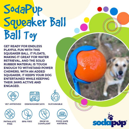 Squeak Ball Plush Toy