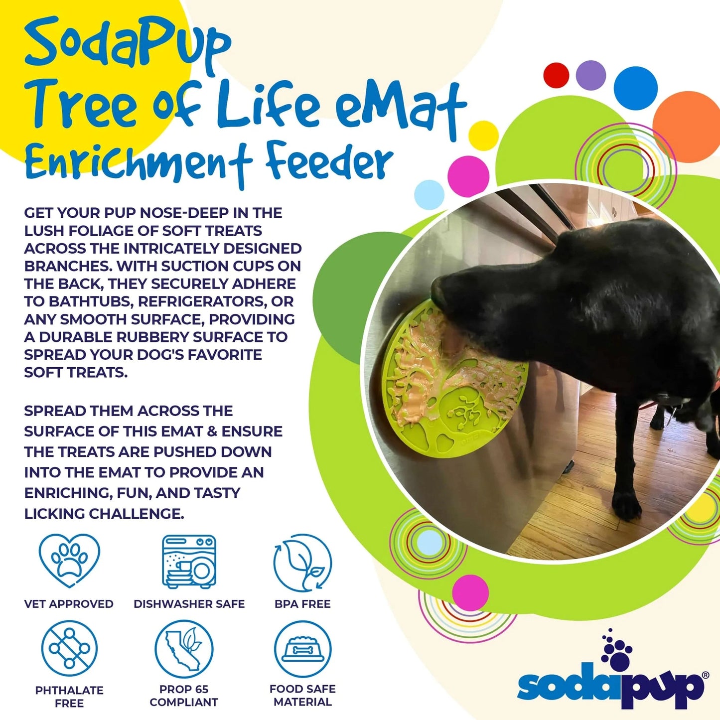 Tree Of Life Enrichment Lick Mat