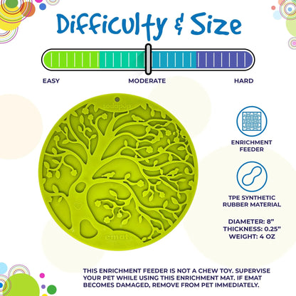 Tree Of Life Enrichment Lick Mat