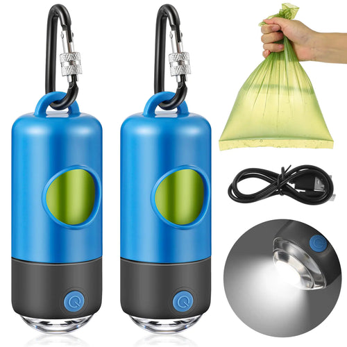 2 Rolls 30 Bags Dog Poop Bag