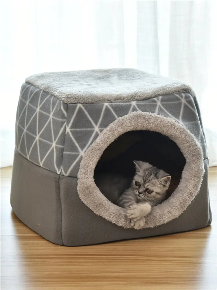 Cat Bed Villa - Dual Use Space Capsule