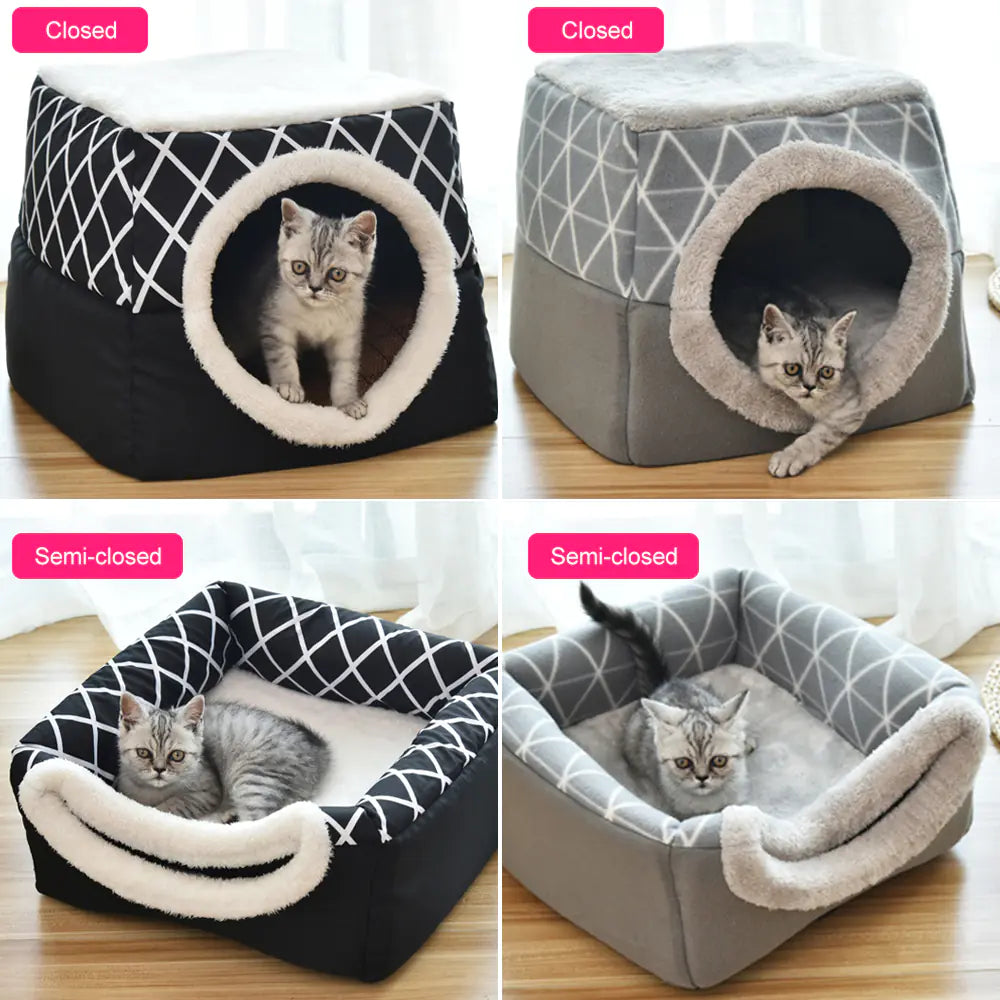 Cat Bed Villa - Dual Use Space Capsule