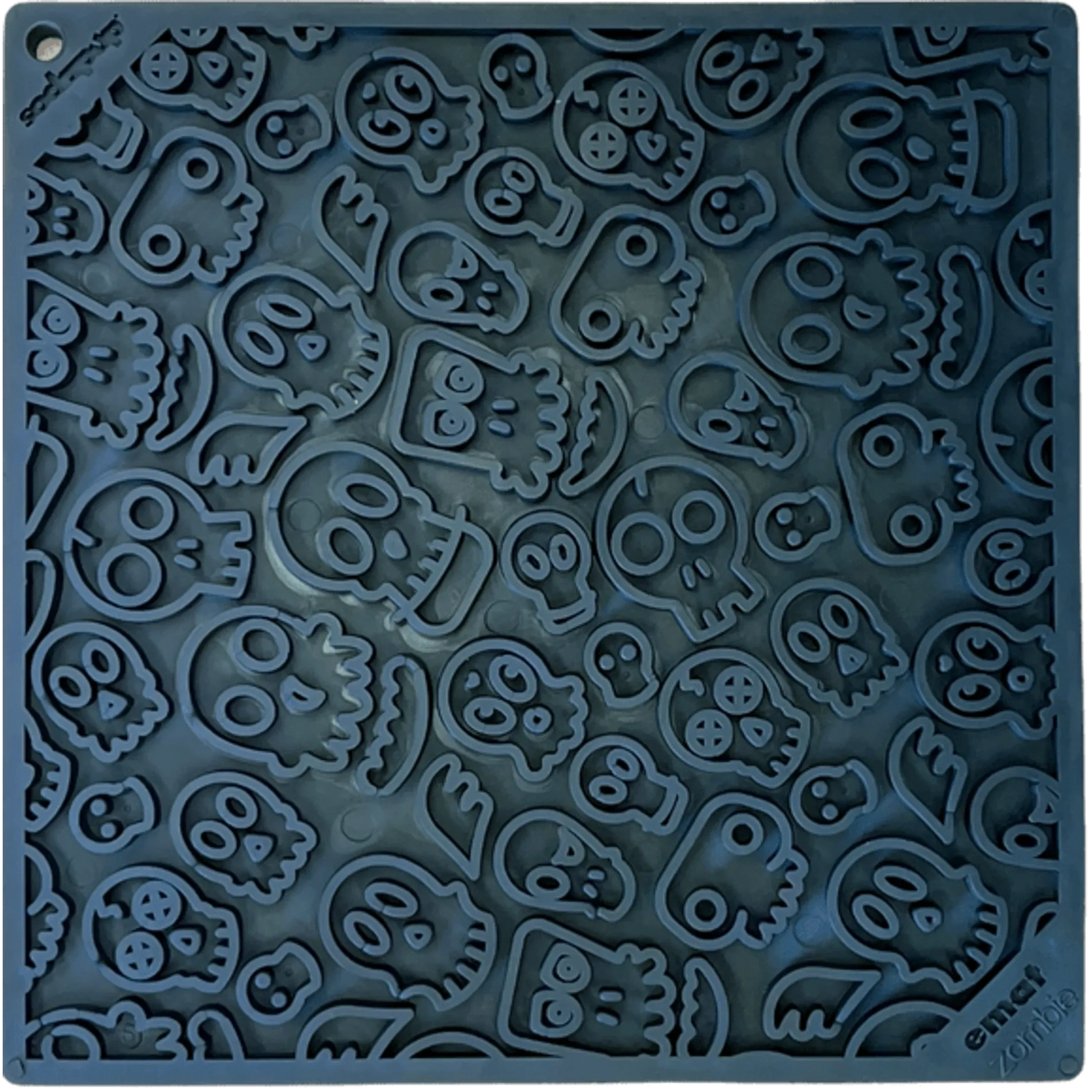 Zombie Enrichment Lick Mat | Halloween Skull Design