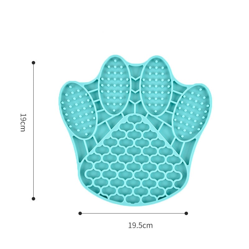 Silicone Dog Licking Mat and Slow Feed Bowl