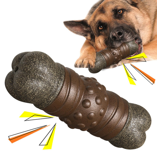 Sisaiex Dog Chew Toys Dog Toys for Aggressive Chewers Indestructible Dog Toy Durable Dog Chew Toys for Large/Medium Breed