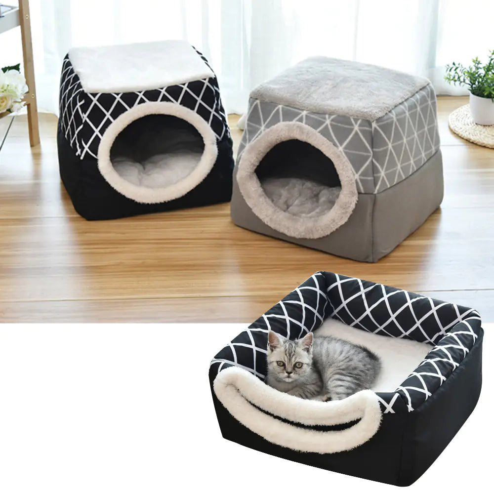 Cat Bed Villa - Dual Use Space Capsule