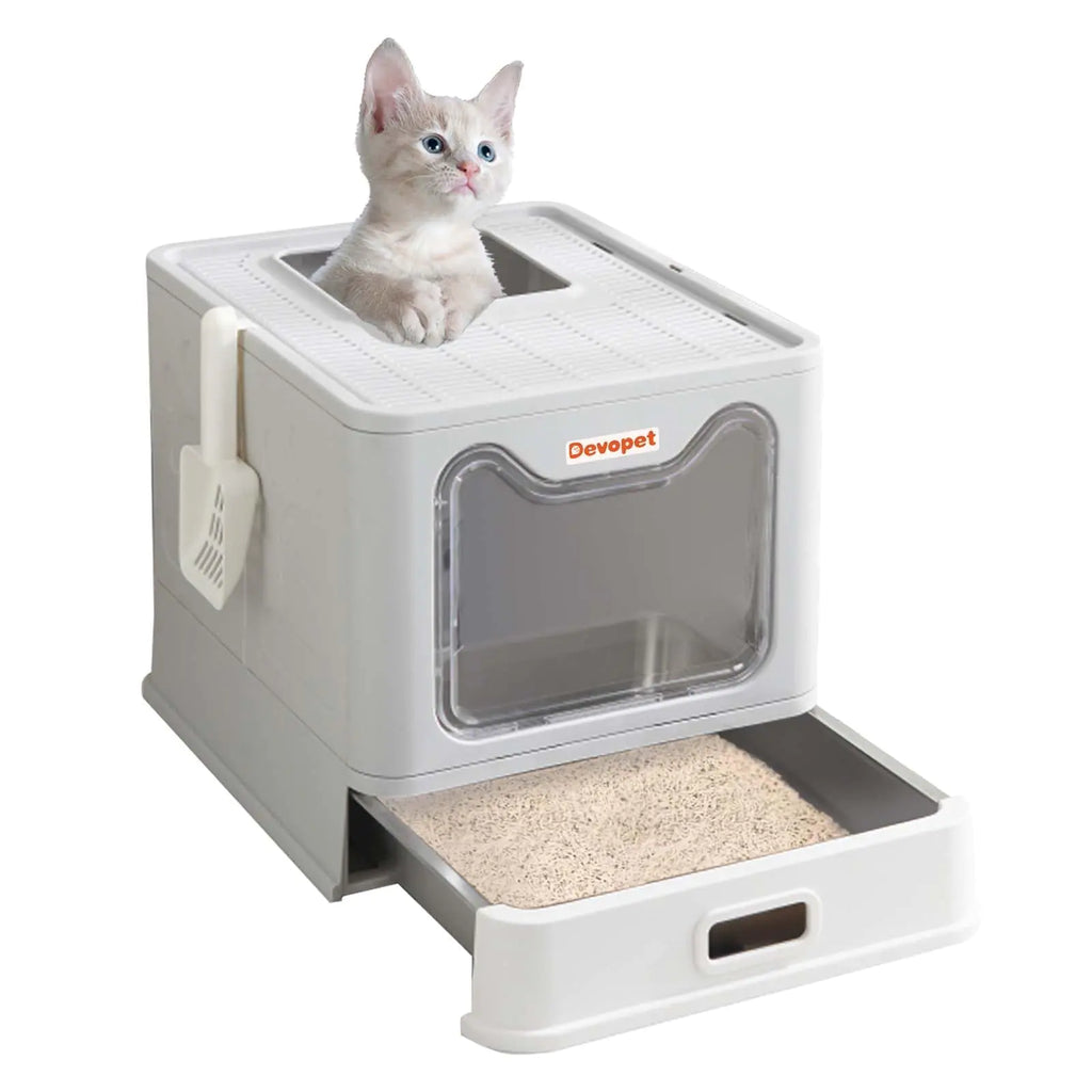 Stainless Steel Cat Litter Box