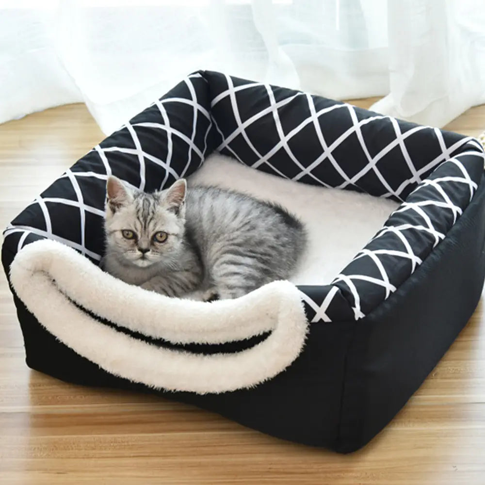 Cat Bed Villa - Dual Use Space Capsule